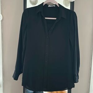 Oversized black shirt